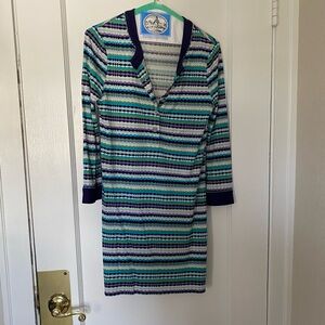 Tory Burch SIL mini dress size small never worn